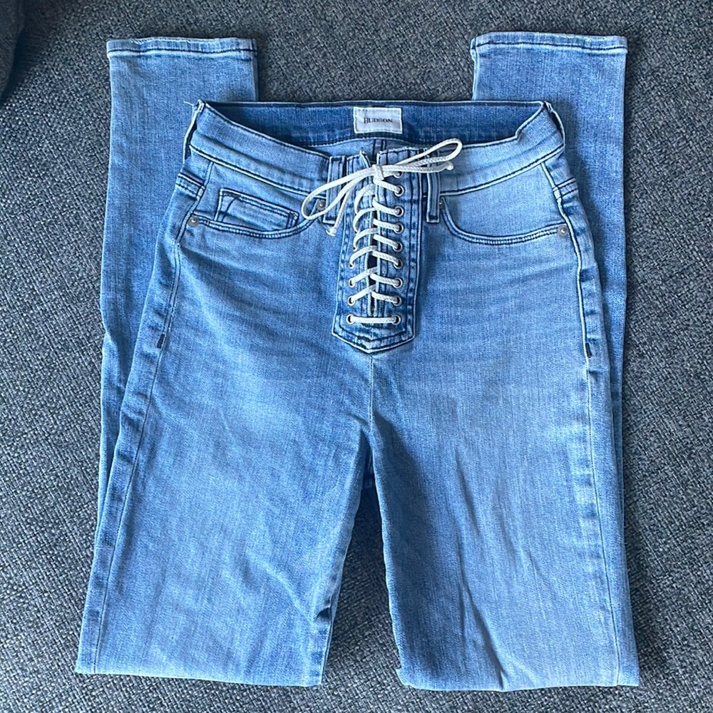 Hudson High Rise Skinny Jeans